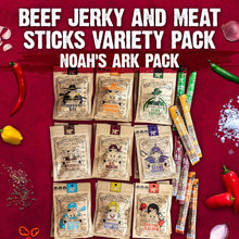 Load image into Gallery viewer, Noah's Ark 26-Pack: Low Carb Beef Jerky &amp; Meat Sticks Variety for Any Occasion