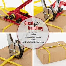Load image into Gallery viewer, Multi-Purpose Manual Banding Tools - Red Polypropylene Strapping Set (2-Pack)