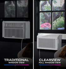 Load image into Gallery viewer, GE 12,200 BTU ClearView Window AC - Energy Efficient, Ultra Quiet &amp; WiFi Enabled
