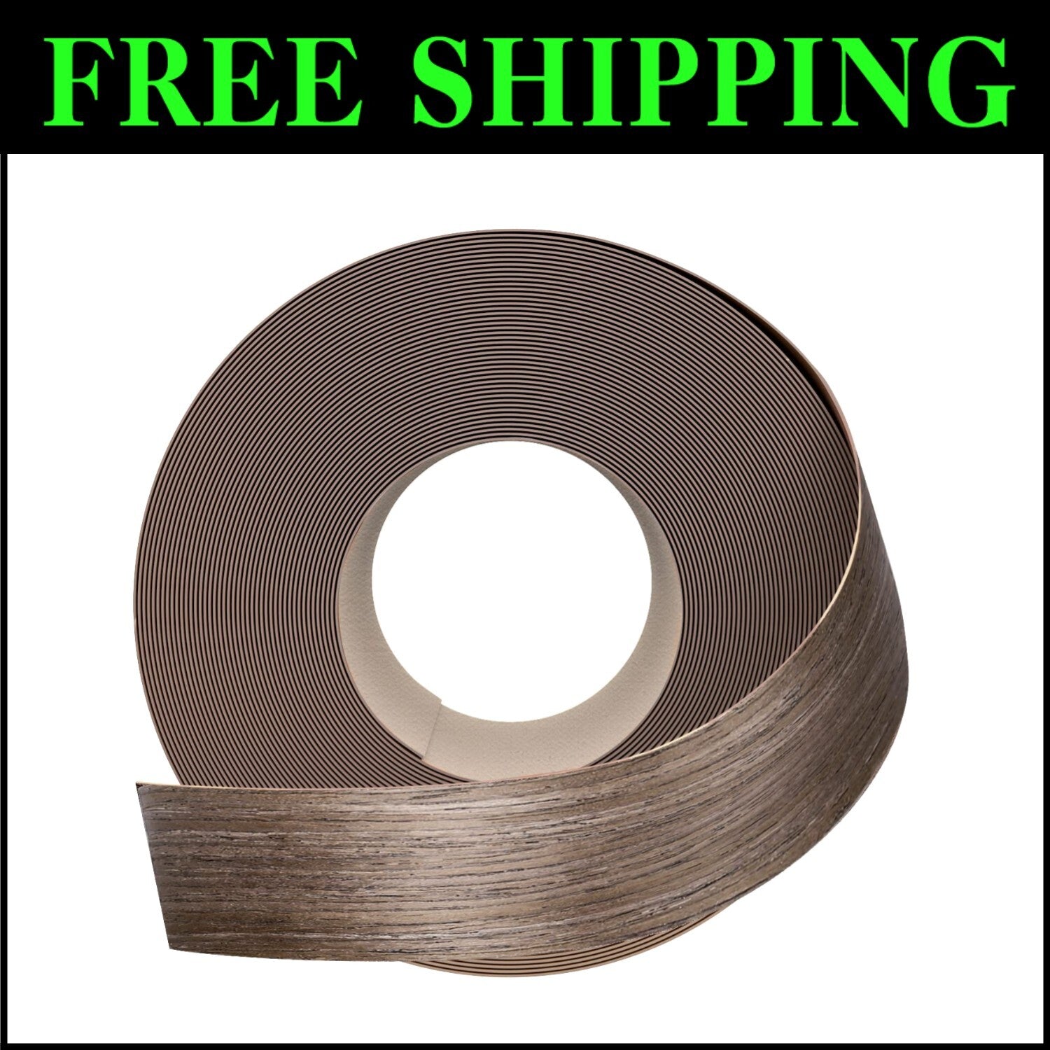 2'' x 250ft Pre-Glued S-Walnut Veneer Edge Banding - Quality Furniture Solution
