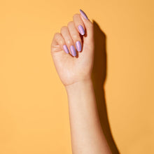 Load image into Gallery viewer, Compact Lovely Lilac Nail Kit - Full Coverage Shimmer &amp; hypoallergenic Formula