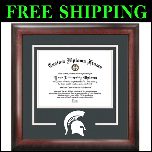 Michigan State Spartans NCAA Diploma Frame – Hand-Crafted School Spirit Display