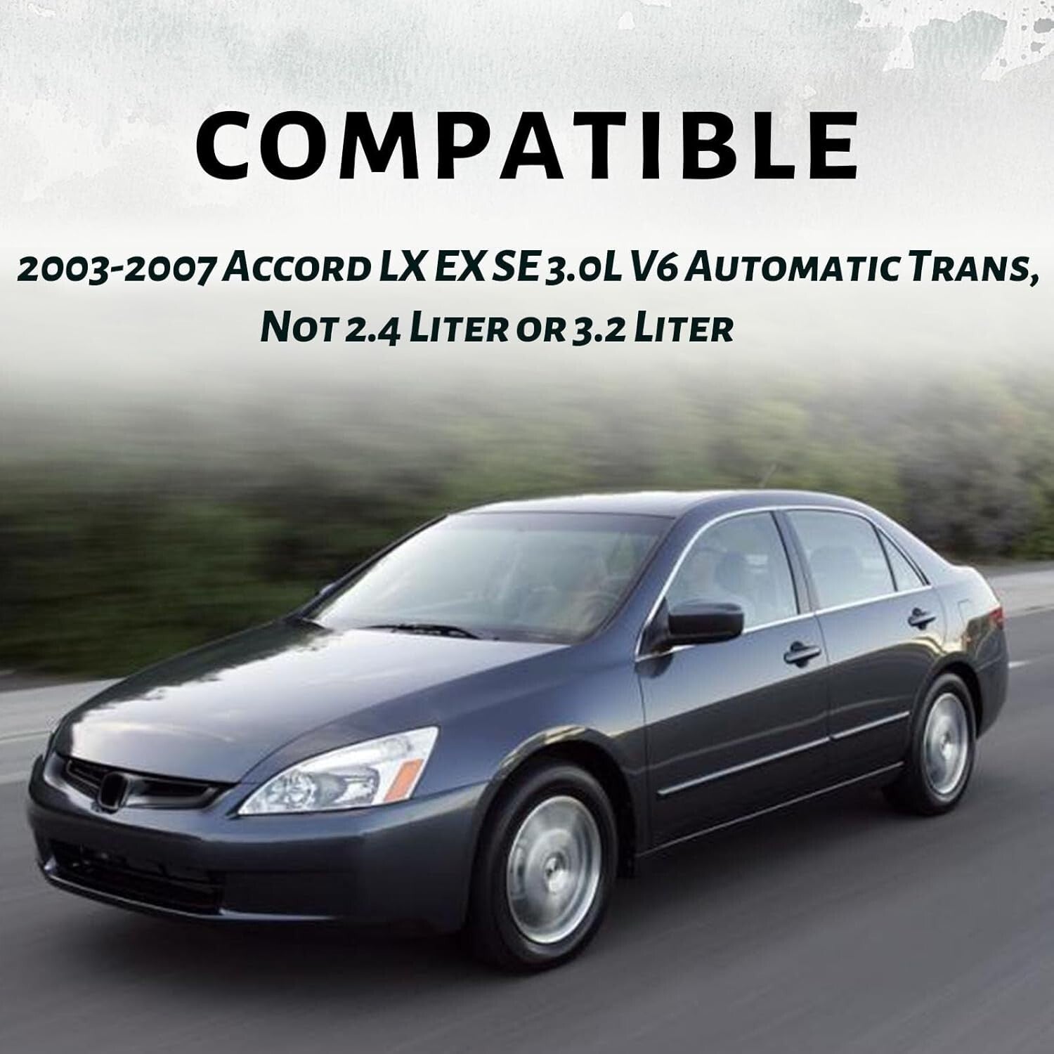 6-Piece Mounts Set - Reliable Replacement for 2003-2007 Honda Accord 3.0L V6