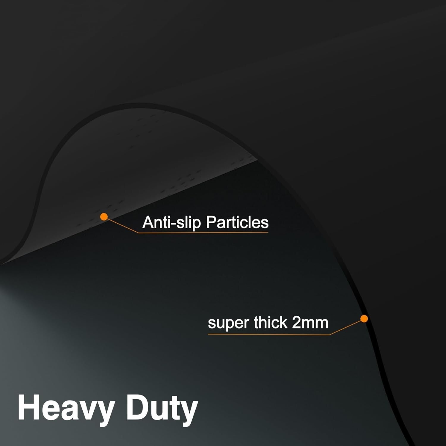 Extra Large Heat Resistant Silicone Mat 47"x23.6" for Kitchen Counter Protection