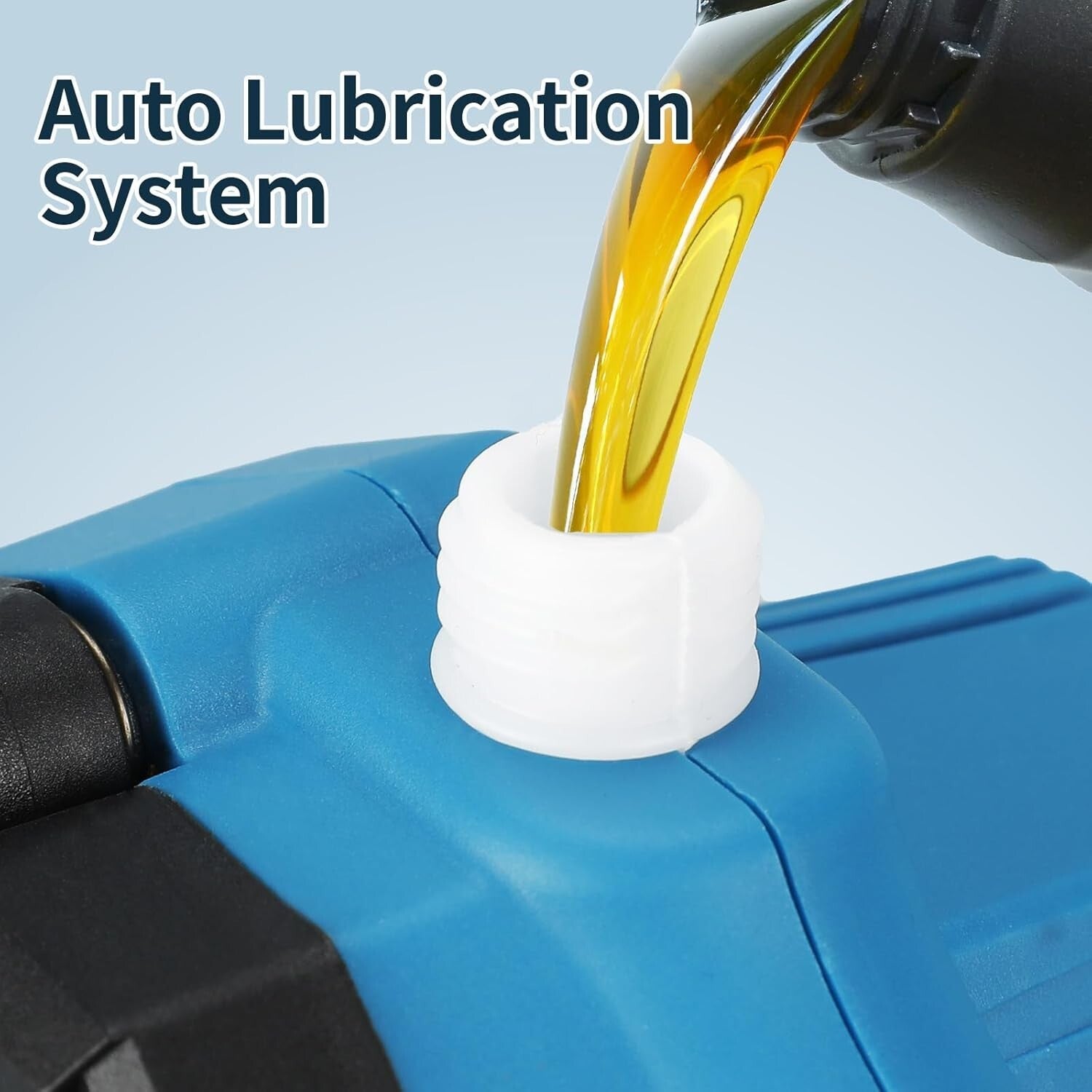 Powerful 6 Inch Cordless Mini Chainsaw with Auto Lubrication & Protection