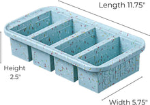 Load image into Gallery viewer, BPA-Free 1 Cup Silicone Freezer Tray with Convenient Lids for Organized Freezing