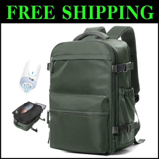 Airback Portable Vacuum Travel Backpack - Efficient Compression and Organization