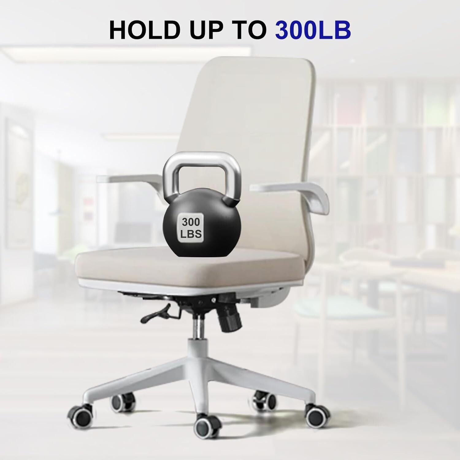 Replacement Tilt Mechanism for Office Chairs - Heavy Duty, Adjustable & Compact