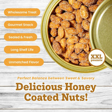 Load image into Gallery viewer, Super Extra-Large Honey Coated Virginia Peanuts - 40 oz Gourmet Snack Delight