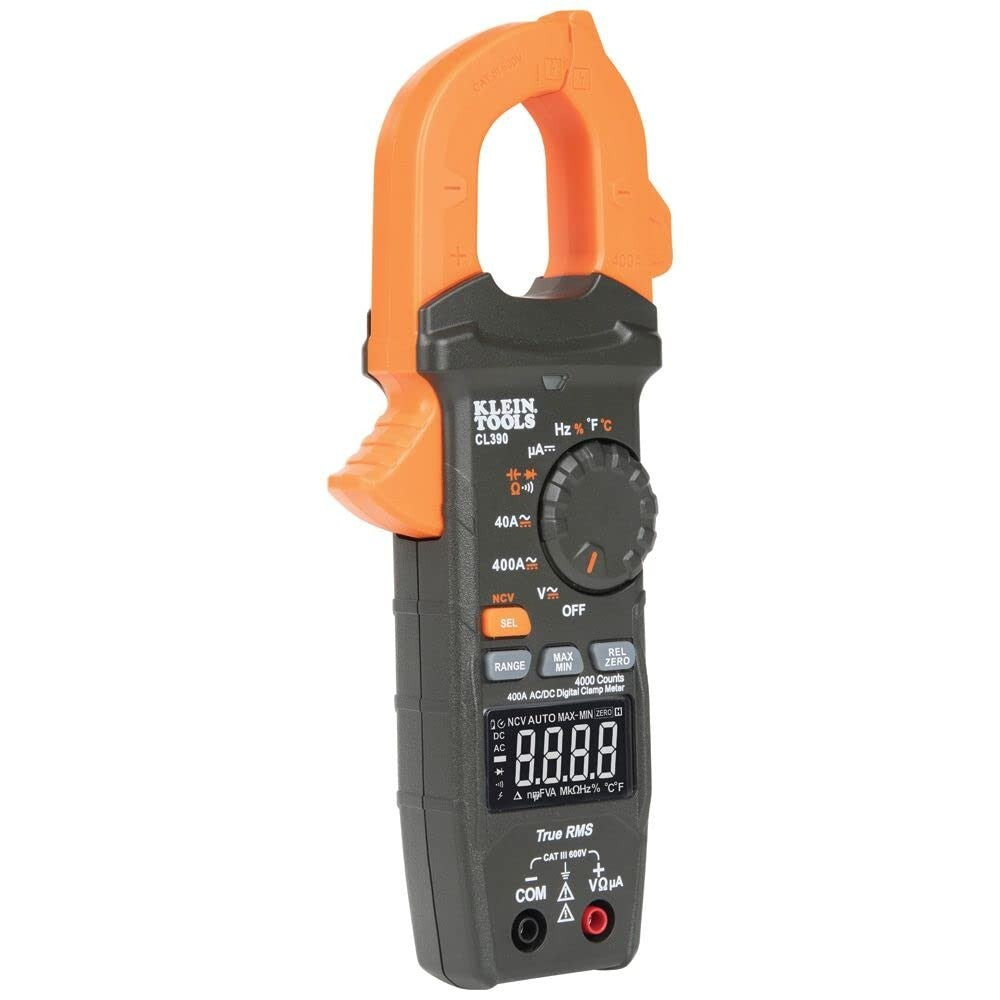 Versatile AC/DC Digital Clamp Meter with Auto-Ranging and True RMS Technology