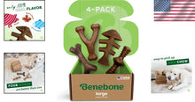 Load image into Gallery viewer, Flavor-Packed Large 4-Pack Dog Chew Toys - Perfect for Active Chewers