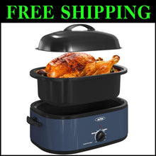 Load image into Gallery viewer, Stainless Steel Electric Roaster Oven with Defrost/Warm Feature - 20 Qt Capacity