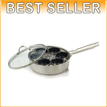 Load image into Gallery viewer, Perfectly Poached Eggs Made Easy - 6-Egg Poacher Set with Lid &amp; Non-Stick