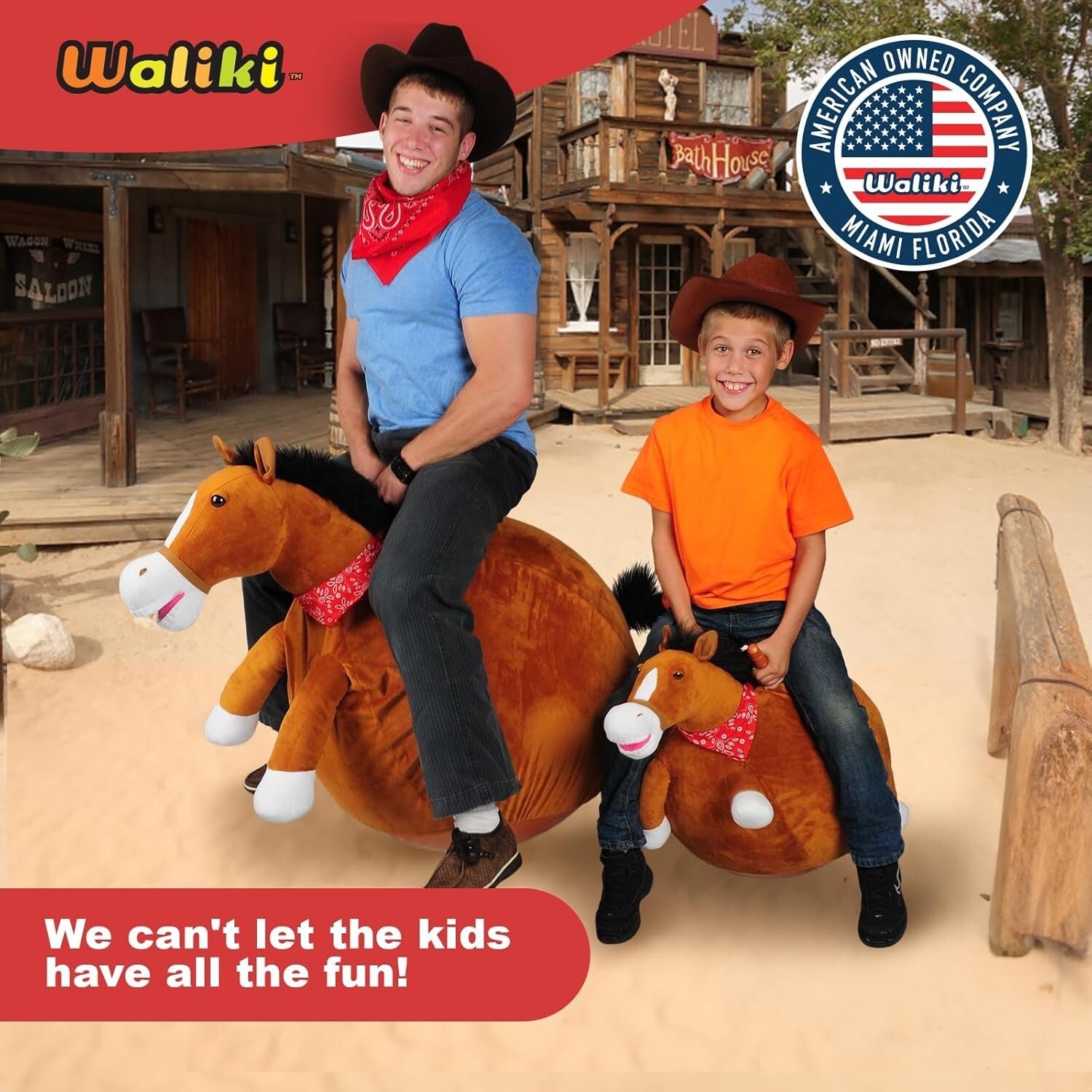 Durable Adult Hopper Ball for Fitness Ages 13-101 - Compact & Fun Exercise