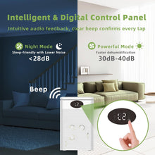 Load image into Gallery viewer, 75oz Ultra-Quiet Dehumidifier with 7 Colors LED, Perfect for Small Spaces