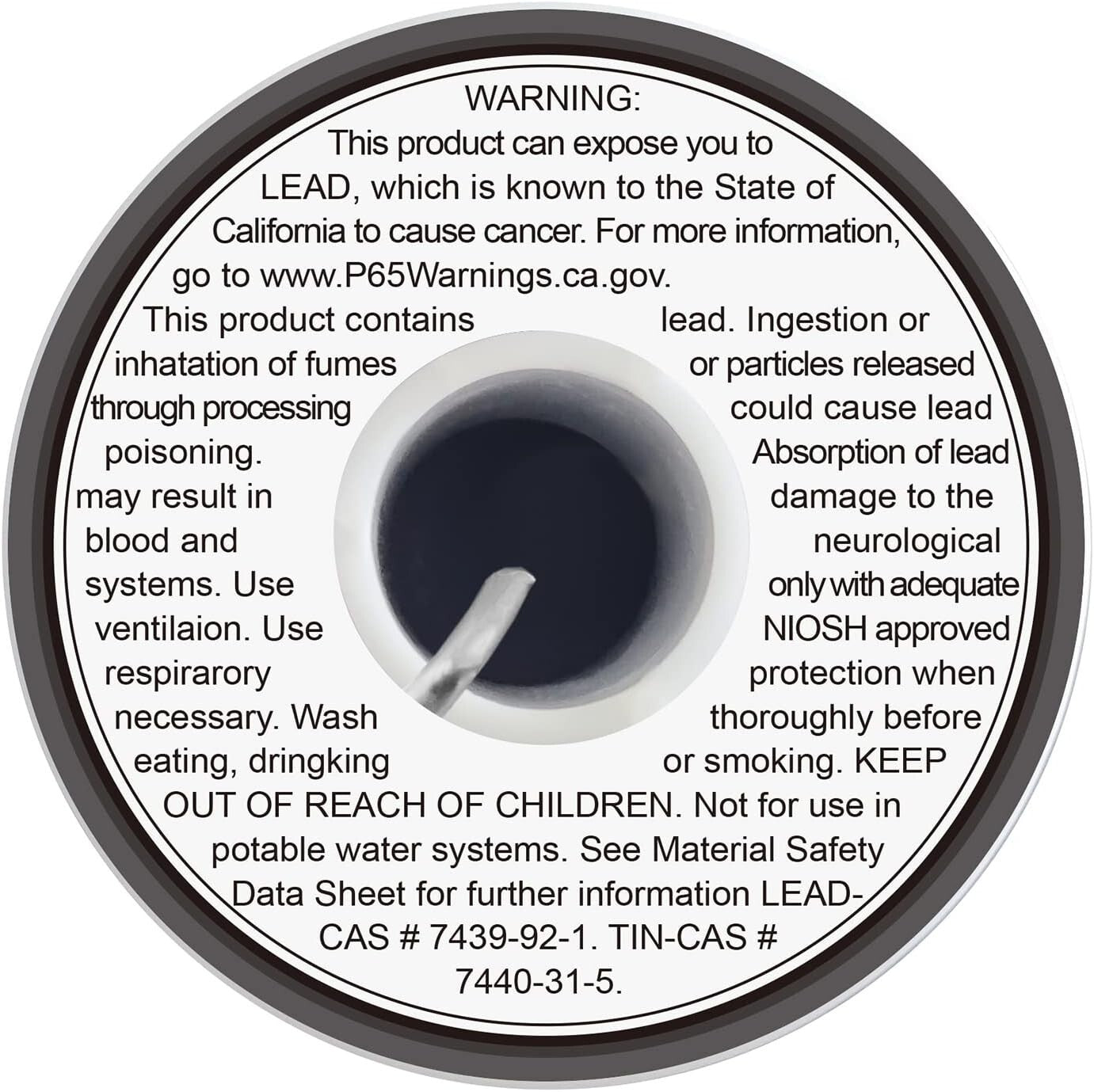 4 lb of 60/40 Tin-Lead Solder for Crafting - Perfect for Stained Glass Gilding