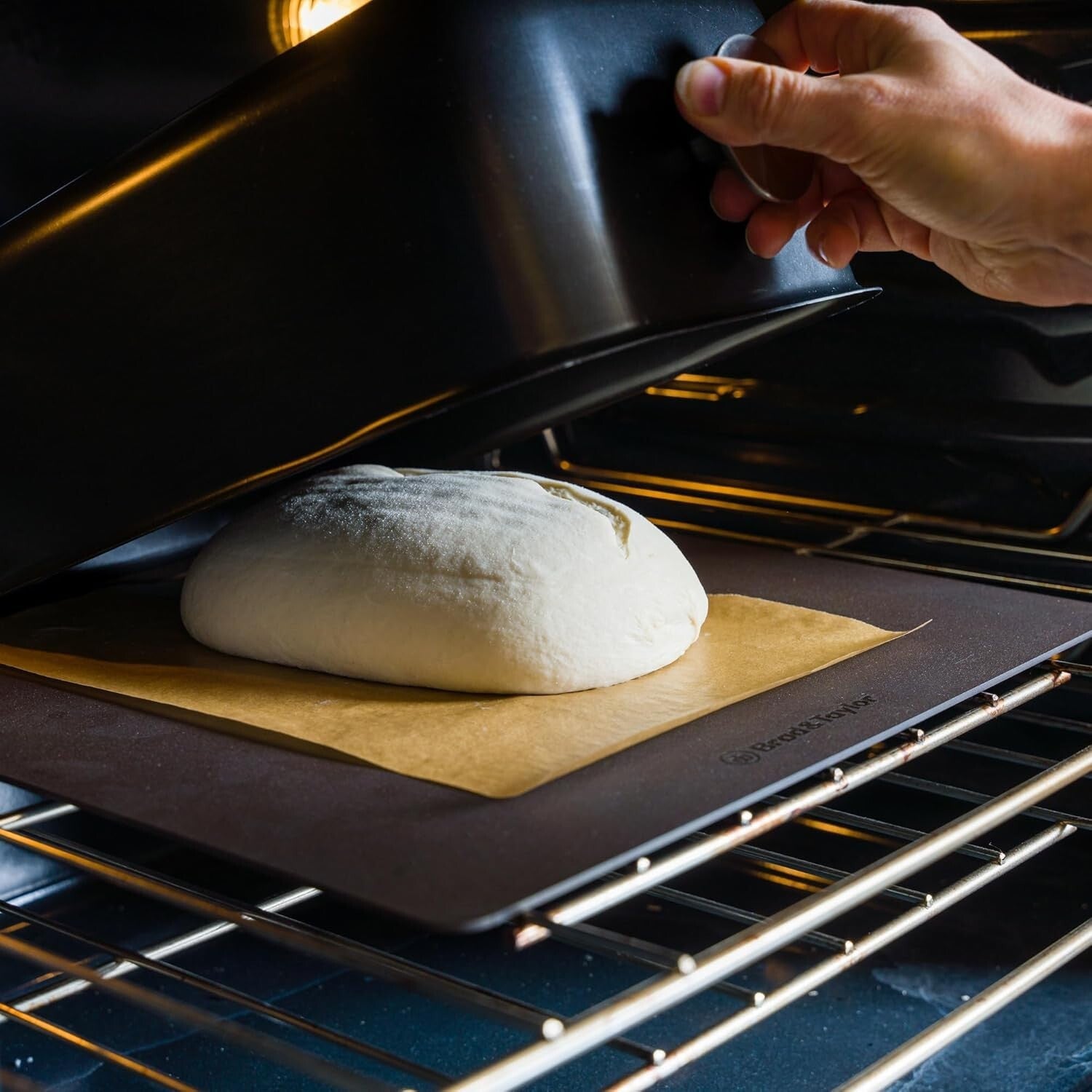 No Preheat Sourdough Bread Baking Dome – Advanced Steam Retention for Perfection