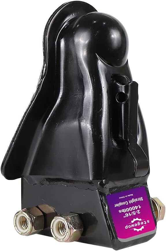 2-5/16" Adjustable Towing Coupler with Robust Design for RV and Boat Trailers