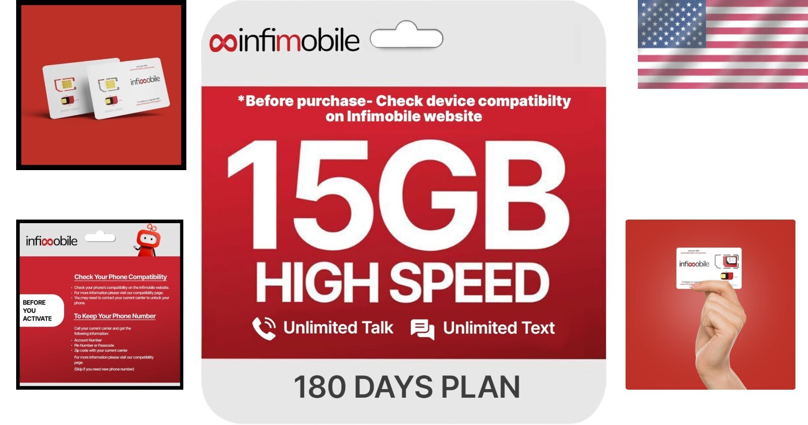 Reliable 12-Month Mobile Plan: 15GB High-Speed Data with Unlimited Talk/Text