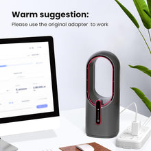 Load image into Gallery viewer, Quiet Bladeless Office Fan - Compact Design with Touch Control for Home &amp; Desk