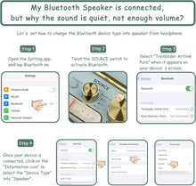 Load image into Gallery viewer, Vintage Retro Bluetooth Speaker - Wooden Wireless AM/FM Radio for Home &amp; Travel