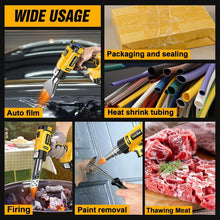 Load image into Gallery viewer, Efficient Cordless Heat Gun with Non-Slip Grip &amp; 6 Nozzles for Every Project