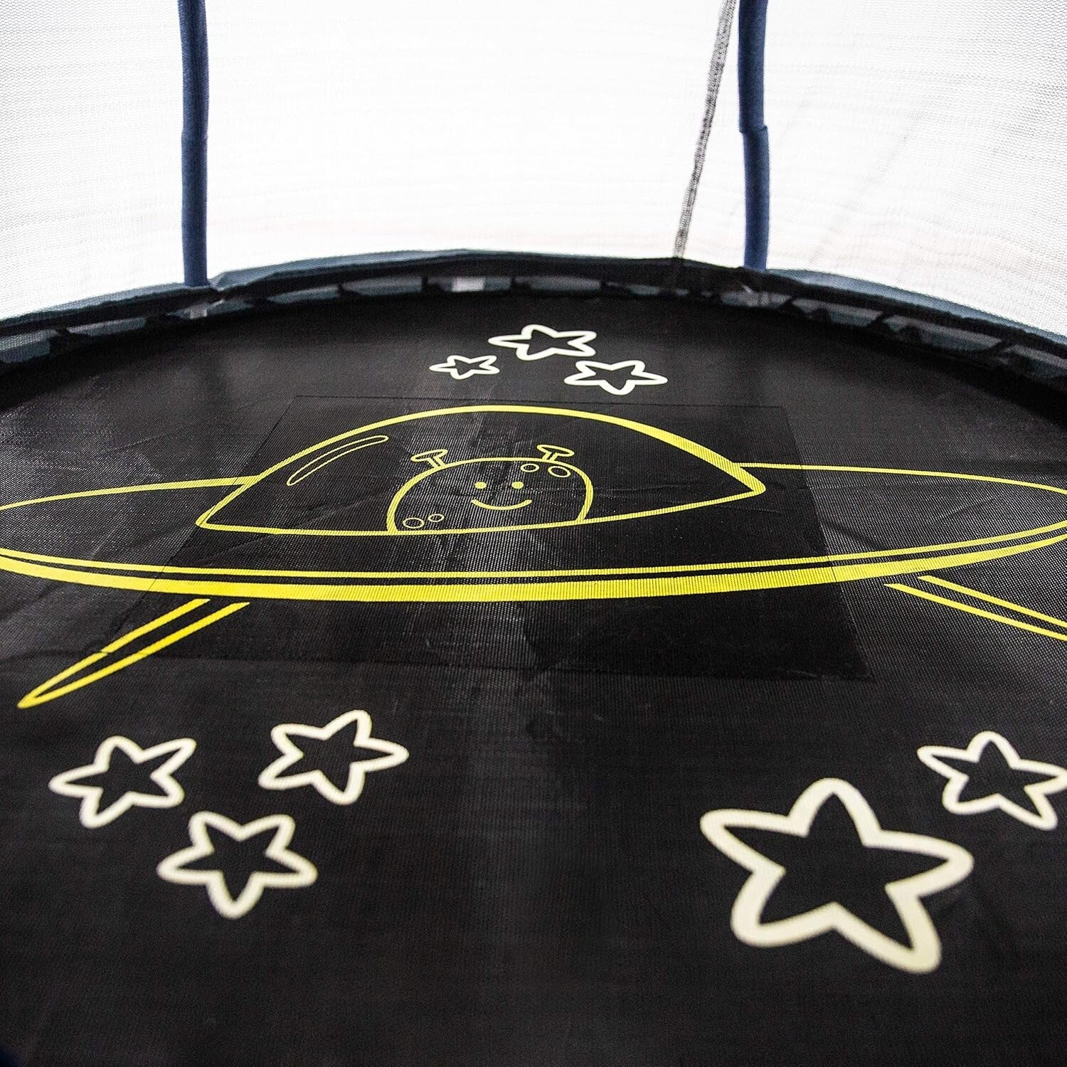 Trampoline for Kids, 60-Inch with Enclosure and Sound Box - A Space Adventure