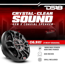 Load image into Gallery viewer, Durable 6x9 Coaxial Speakers with Bass Boost - Great for Car Sound Systems