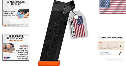 Dry Fire Training Magazine for Smith & Wesson M&P | Adjustable Trigger Weight
