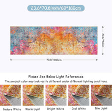 Load image into Gallery viewer, Non-Slip Machine Washable 2x6 Abstract Throw Runner Rug for Indoor Spaces