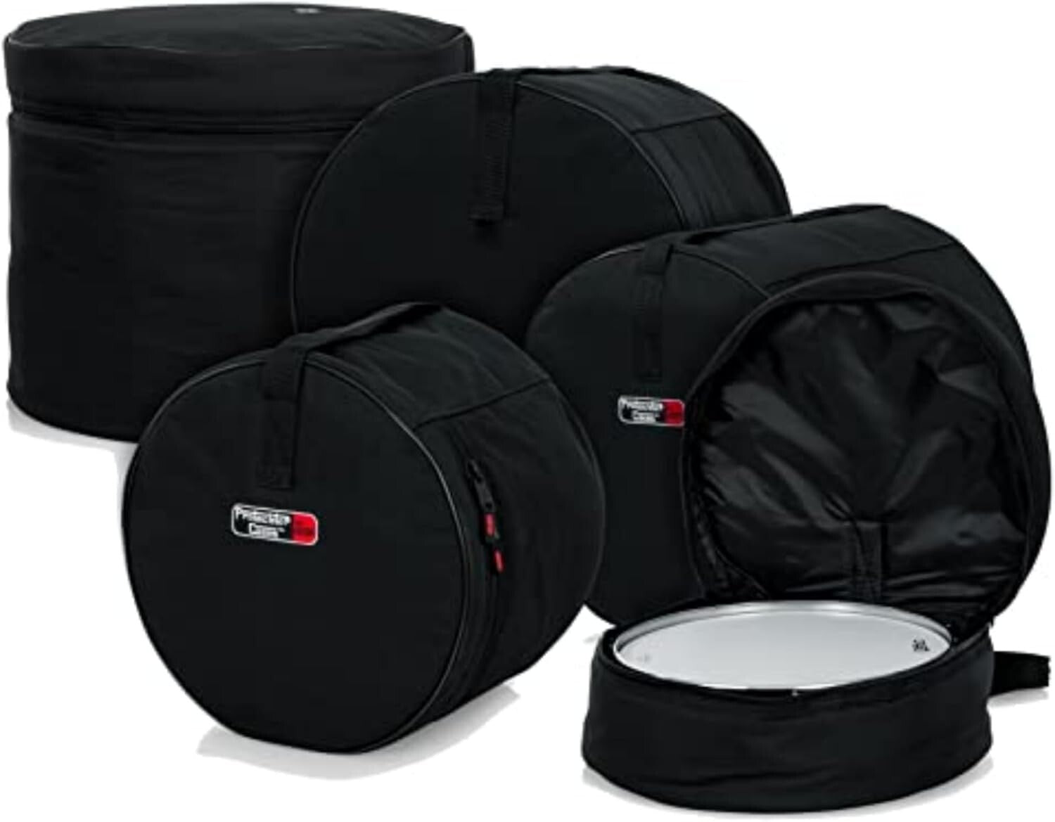 Protechtor 5-Piece Padded Drum Bag Set - Ultimate Protection for Drummers