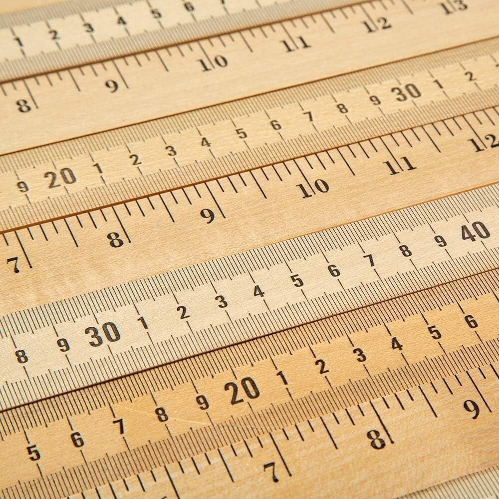 Economy Pack of 10 Yardsticks with Dual Scales - Perfect for Classroom & Home