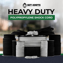 Load image into Gallery viewer, Durable and Lightweight 1/8" Polypropylene Shock Cord - 500ft Spool for DIY
