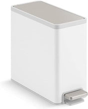Load image into Gallery viewer, Rectangular 2.5 Gallon Trash Can with Soft-Close Lid - Perfect for Small Spaces