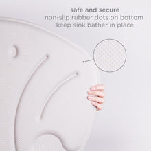 Load image into Gallery viewer, Whimsical Stingray Baby Sink Bather: Perfect Bath Time Companion for Newborns
