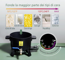 Load image into Gallery viewer, Fast Heating Candle Wax Melting Pot - 6 Quart Capacity for Effortless Brewing