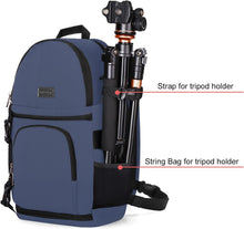 Load image into Gallery viewer, Professional Mirrorless Camera Bag with Shock Resistant Design &amp; Tripod Storage