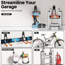 Load image into Gallery viewer, 14-Pack Adjustable Garage Hooks for Maximum Tool Organization - Easy Install
