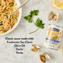 Load image into Gallery viewer, Authentic Italian Clam Sauce - 10.5 oz Cans, 12 Pack, Family Recipe Since 1950