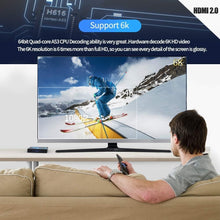 Load image into Gallery viewer, 6K Streaming Android TV Box - Quad-Core, Bluetooth 5.0, Remote Control Included