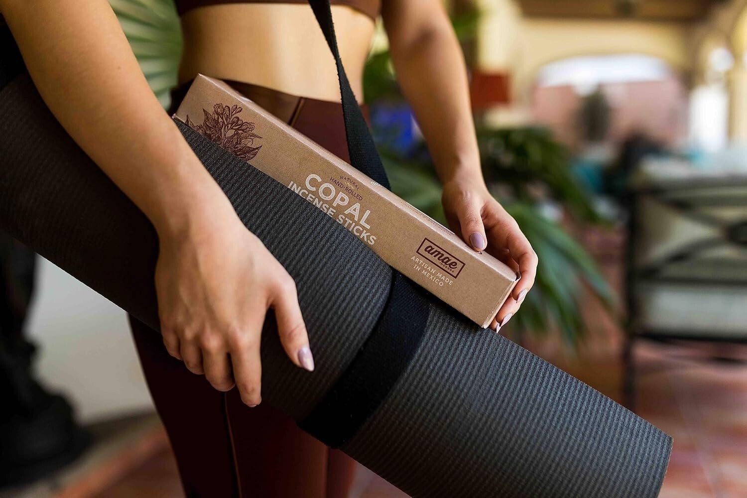 Artisan-Made White Copal Incense Sticks for Meditation - 80 Sticks, 12"