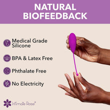 Load image into Gallery viewer, Premium 6 Silicone Kegel Exercisers with Natural Biofeedback - Easy &amp; Effective
