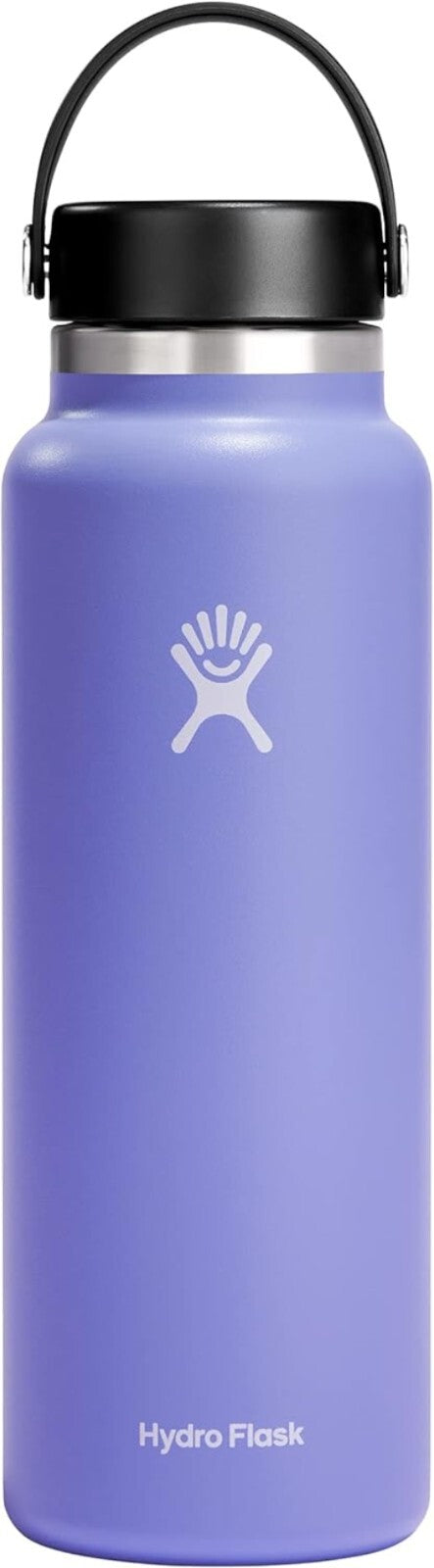 Stylish 40 oz Stainless Steel Water Bottle - Dishwasher Safe & Insulated