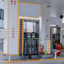 Load image into Gallery viewer, Industrial Waterproof Reflective Tape 4"x66' - Strong Adhesion for Night Safety