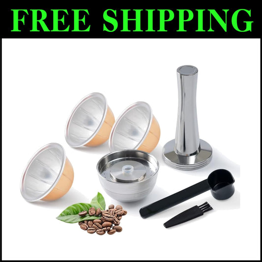 Cost-Effective and Environmentally Friendly Vertuo Next Reusable Coffee Capsules