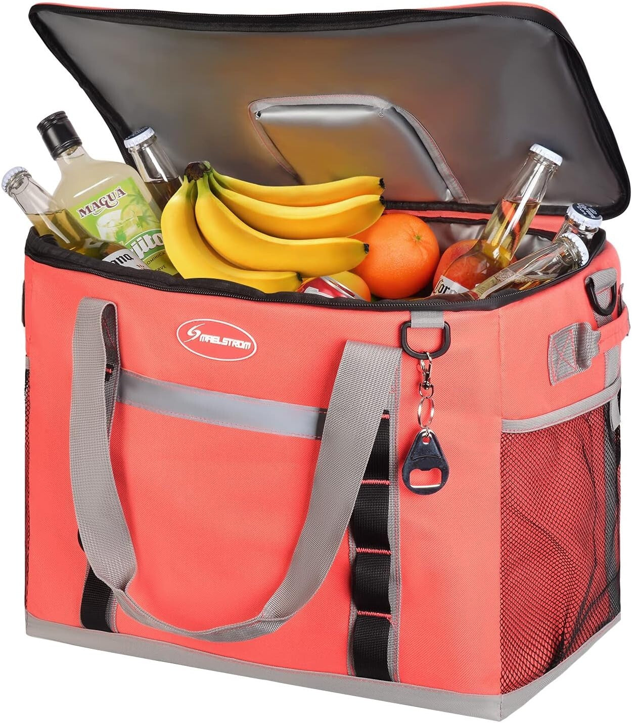 Durable & Versatile 75 Can Cooler Bag - Ideal for Grocery Shopping & Road Trips