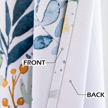 Load image into Gallery viewer, Thermal Insulated Floral Drapes - 84 Inch Grommet Curtains for Style &amp; Privacy