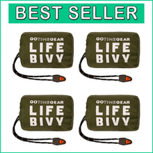 Load image into Gallery viewer, Versatile Mylar Thermal Emergency Sleeping Bags - Ideal for Survival - 4 Pack