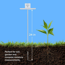 Load image into Gallery viewer, 24-Inch Heavy-Duty Soil Moisture Meter with Calibration - Essential Garden Tool
