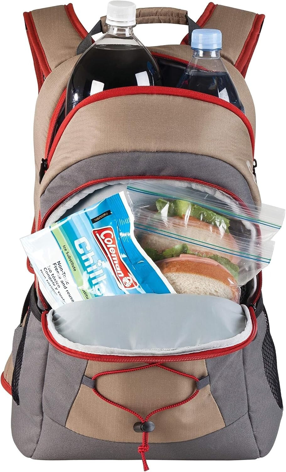 Eco-Friendly 28 Can Backpack Cooler with Leakproof Insulation & Comfort Straps